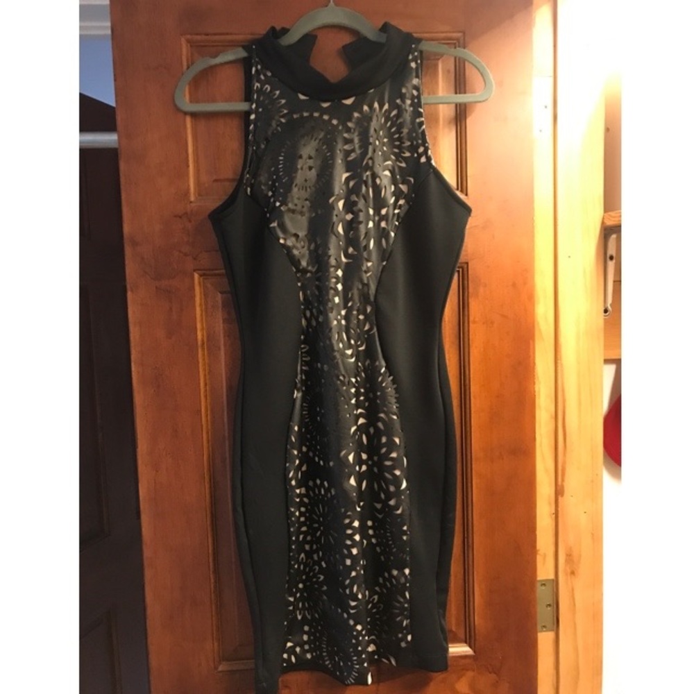 Lace pattern dress